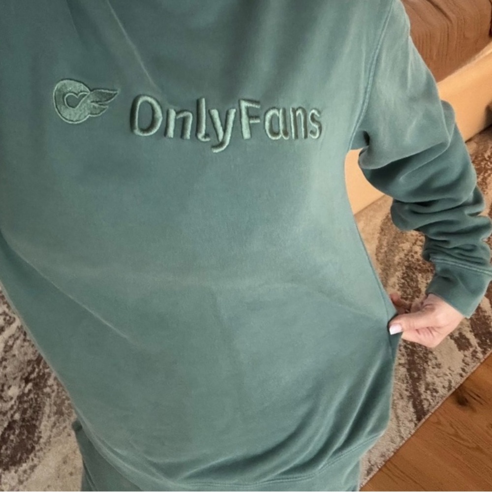 Green OnlyFans Logo Sweatshirt